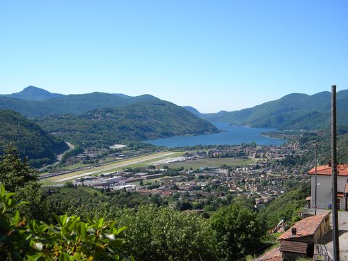 Agno e Lago di Lugano da Cademario